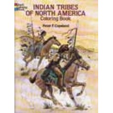 INDIAN TRIBES OF NORTH AMERICA COLORING BOOK