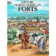 HISTORIC NORTH AMERICAN FORTS, Coloring Books