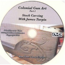 Colonial Gun Art Vol. 2, Stock Carving