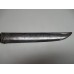 ORIGINAL KNIFE WITH SHEATH MADE FROM 1810 SWORD AND SCABBARD